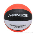 Aangepast logo bedrukt rubber basketbal maat 6